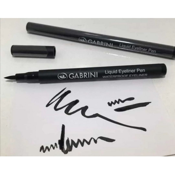 GabriniLiquid Eyeliner Pen Waterproof Extra Black