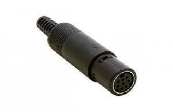 Mini Din Dişi Konnektör - 8 Pin