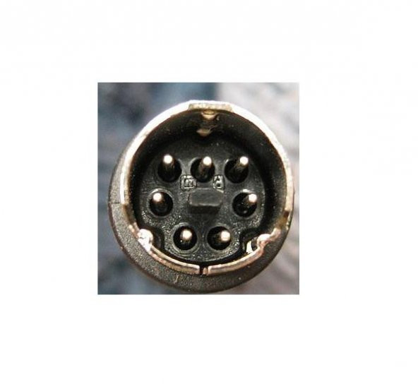 Mini Din Erkek Konnektör - 7 Pin - 2