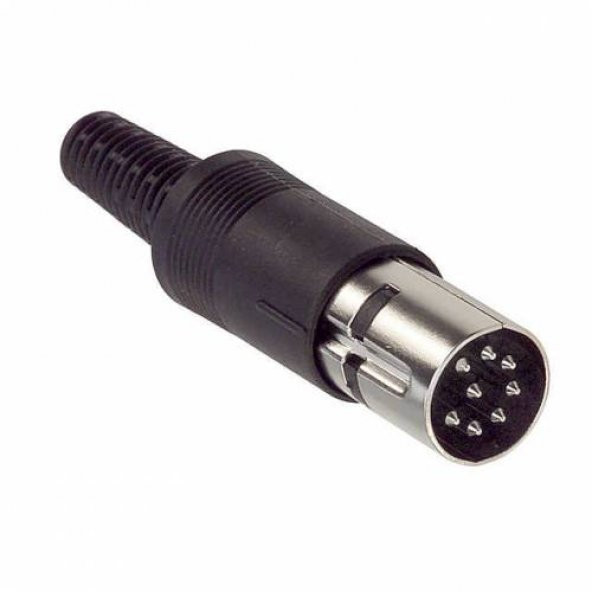 Din Erkek Konnektör - 8 Pin ürün görseli 1