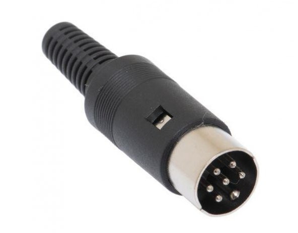 Din Erkek Konnektör - 6 Pin