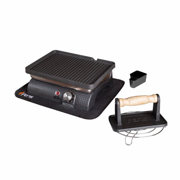 FERİS DÖKÜM PLEYT IZGARA & ÜTÜ TOST İnox - 1
