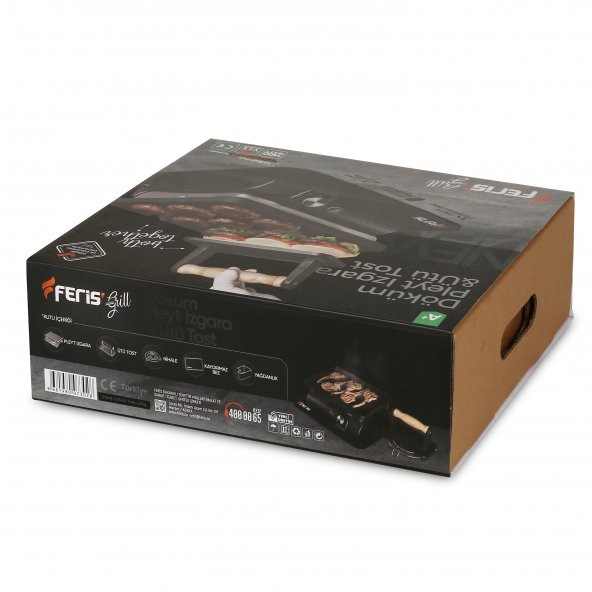 FERİS DÖKÜM PLEYT IZGARA & ÜTÜ TOST İnox - 4