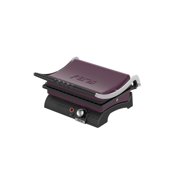 Feris FT3011 12 Dilim Mürdüm 1800 W Döküm Sanayi Tipi Tost Makinesi