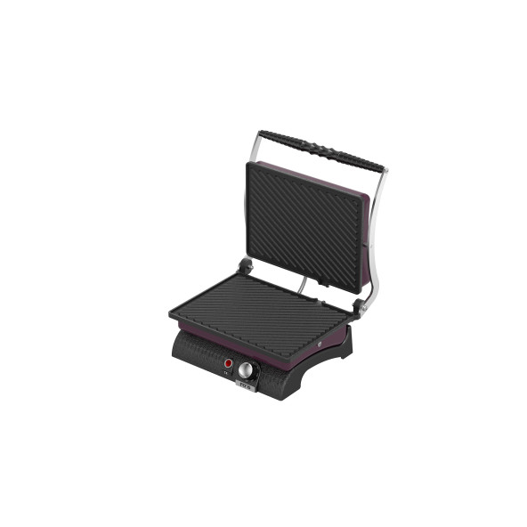 Feris FT3011 12 Dilim Mürdüm 1800 W Döküm Sanayi Tipi Tost Makinesi - 4
