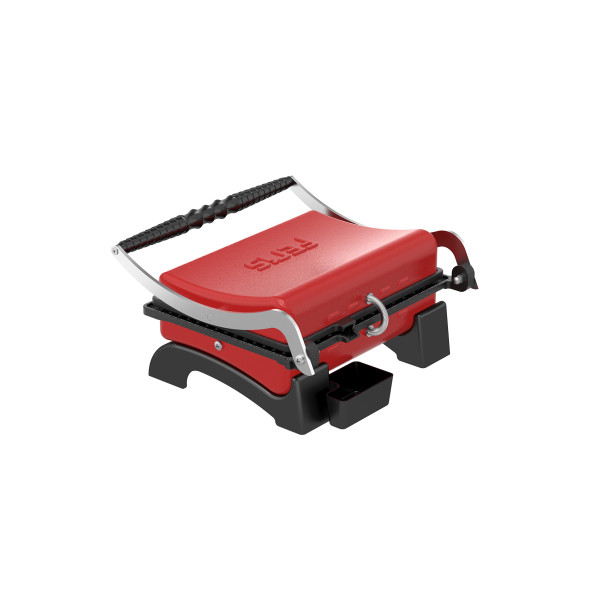 Feris FT3011 12 Dilim Kırmızı 1800 W Döküm Sanayi Tipi Tost Makinesi - 5