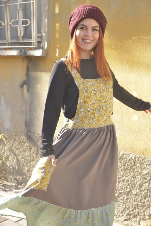 Zeze Sarı Otantik Jile