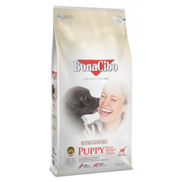 BonaCibo Puppy HE Yüksek Enerjili Yavru Köpek Maması 3 Kg.