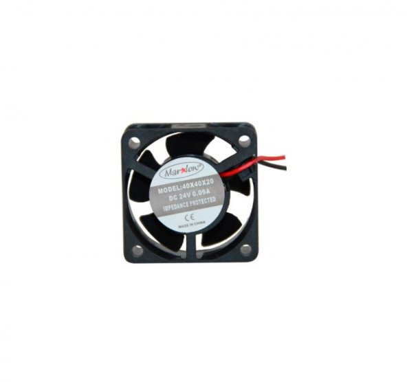 Marxlow 40x40x20 mm 24 Volt 0.07 Amper 2 Pin Fan