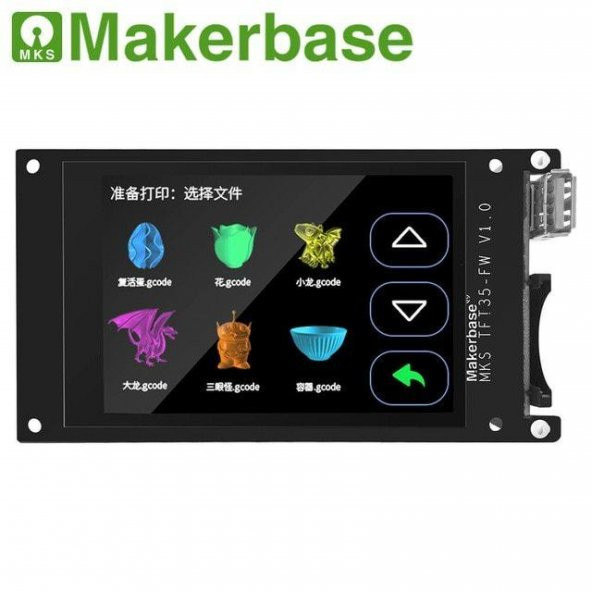 Makerbase Mks Tft 35 Model Plastik Aparat