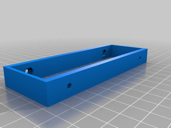 O2 Dac İçin Stackable Underdesk Montajı Plastik Aparat