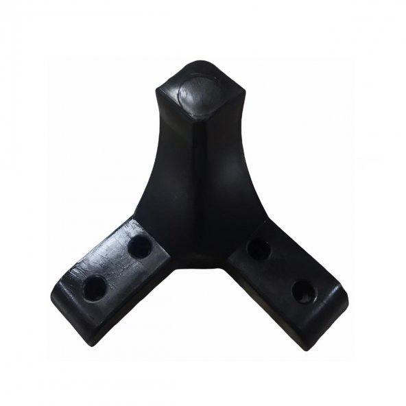 Bella Lükens Ayak Mobilya Koltuk Çekyat Ayağı 14 cm Siyah - 4