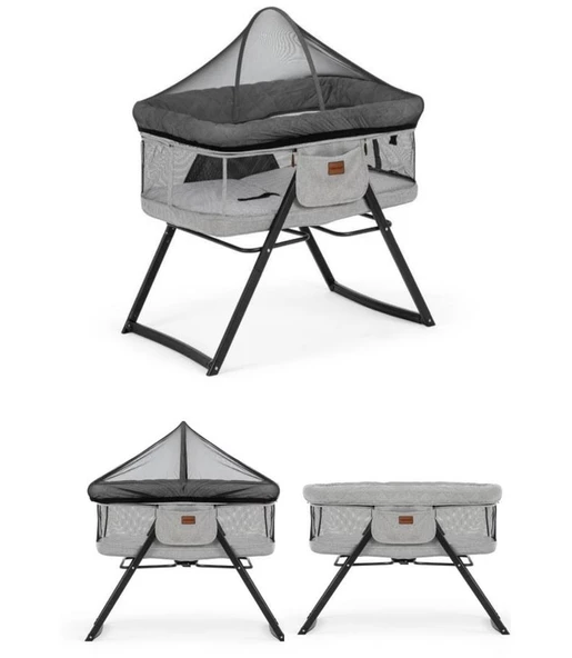 TommyBaby İnci 3 lü Set Kabin Bebek Arabası Katlanır Beşik Kanguru - 6