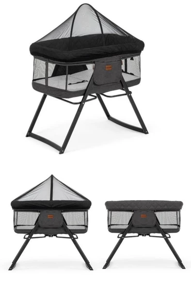 TommyBaby İnci 3 lü Set Kabin Bebek Arabası Katlanır Beşik Kanguru - 5