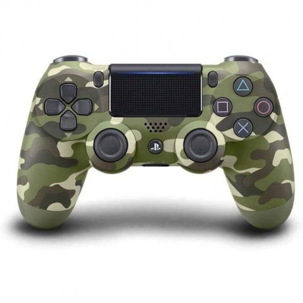 Sony Ps4 Dualshock 4 Askeri Yeşil Kamuflaj Kol V2 (Yenilenmiş)