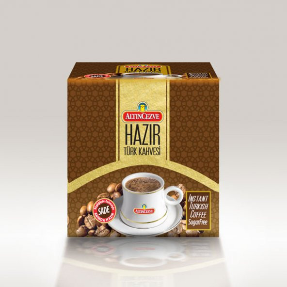 Altın Cezve Hazır Türk Kahvesi Sade 20 x 7 G