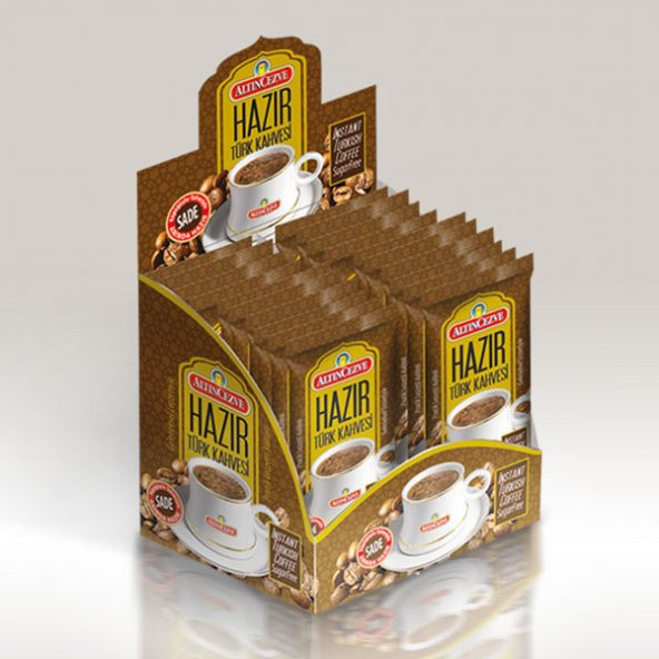 Altın Cezve Hazır Türk Kahvesi Sade 20 x 7 G - 2