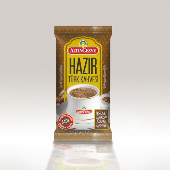 Altın Cezve Hazır Türk Kahvesi Sade 20 x 7 G - 3
