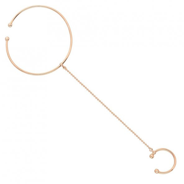 Nipora Stres Bilezik & Yüzük Tasarım 925 Ayar Gümüş Kadın Şahmeran Bileklik - 3