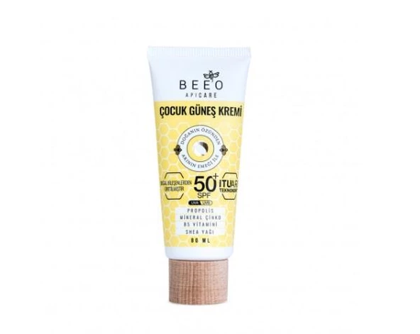 Bee'o ApiCare Propolisli Çocuk Güneş Kremi Spf50+ 80 ml