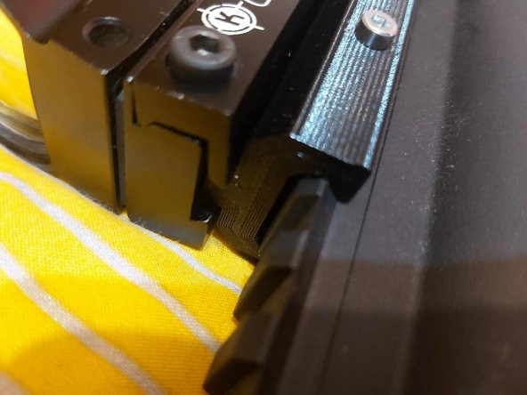 Picatinny / Nato Demiryolu Doveil Rail Adaptörü (21.2Mm İla 11Mm) Plastik Aparat - 3