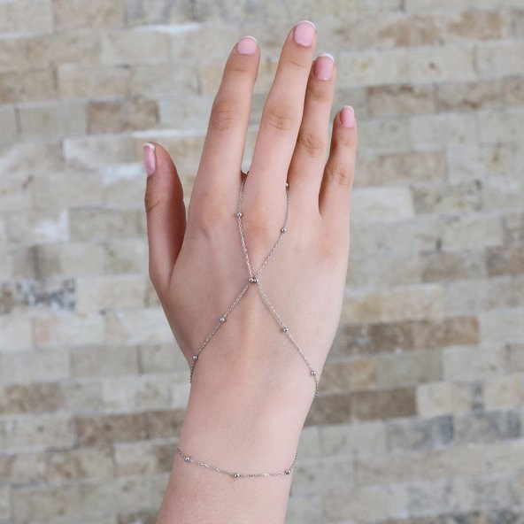 Nipora Zarif Küre Tasarım 925 Ayar Gümüş Kadın Şahmeran Bileklik - 2