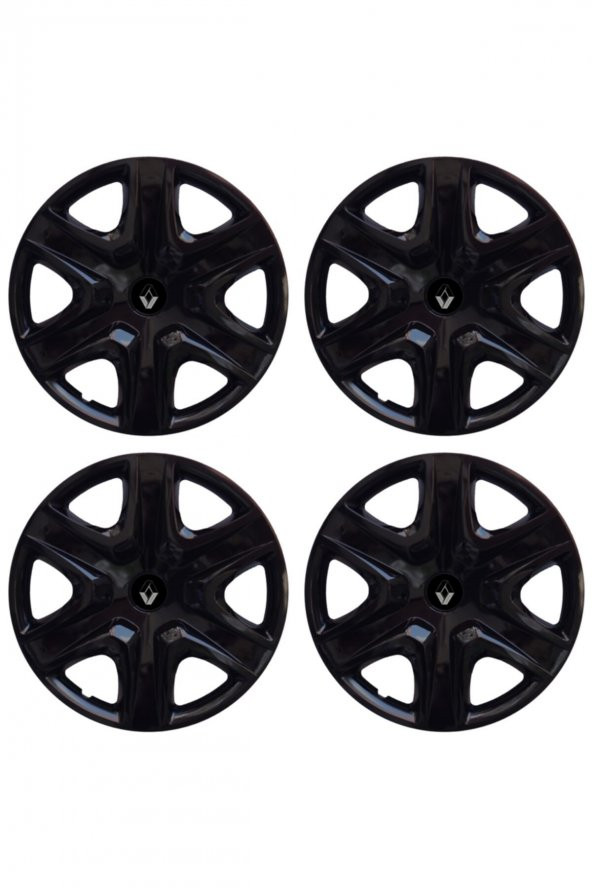 Renault Clio 15 Inç Jant Kapağı 4 Adet 1 Takım 1004 - Resim 2