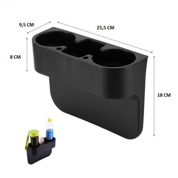 Araç İçin Koltuk Yanı Bardak Tutucu Bardaklık