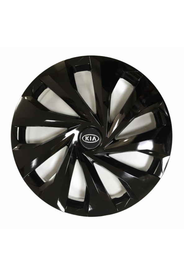 Kia Uyumlu 14 Inç 4 Adet Piano Black Siyah Jant Kapağı Takımı
