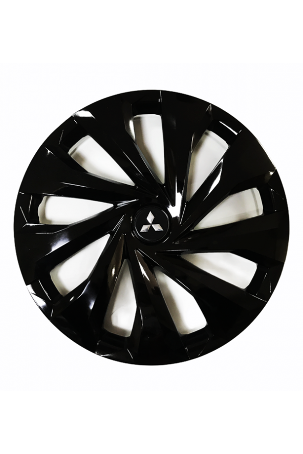 Mitsubishi L200 Uyumlu 15 Inç 4 Adet Piano Black Siyah Jant Kapağı Takımı ürün görseli 1