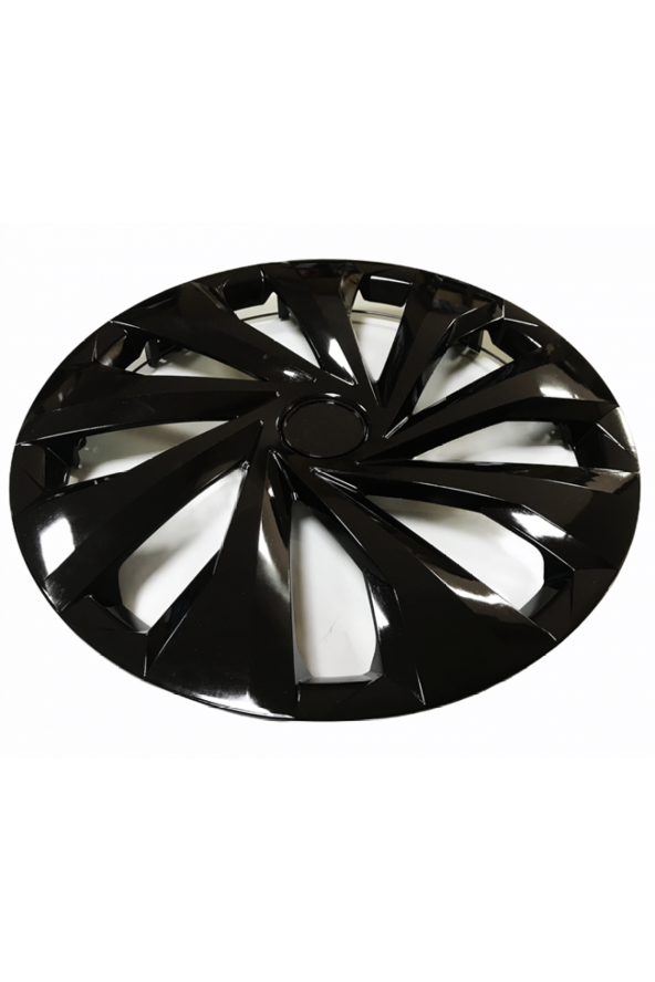 Chery Uyumlu 14 Inç 4 Adet Piano Black Siyah Jant Kapağı Takımı - Resim 2
