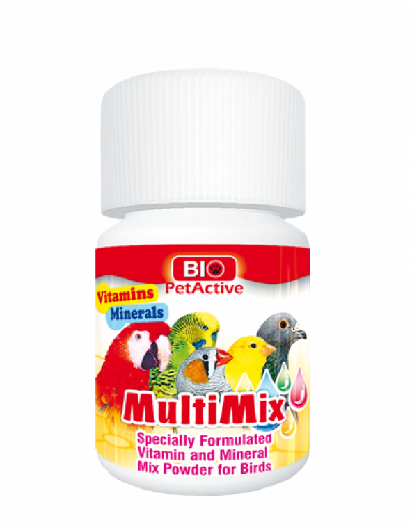 Bio Pet Active Multimix Kuşlar İçin Toz Vitamin Karışımı 50 Gr.