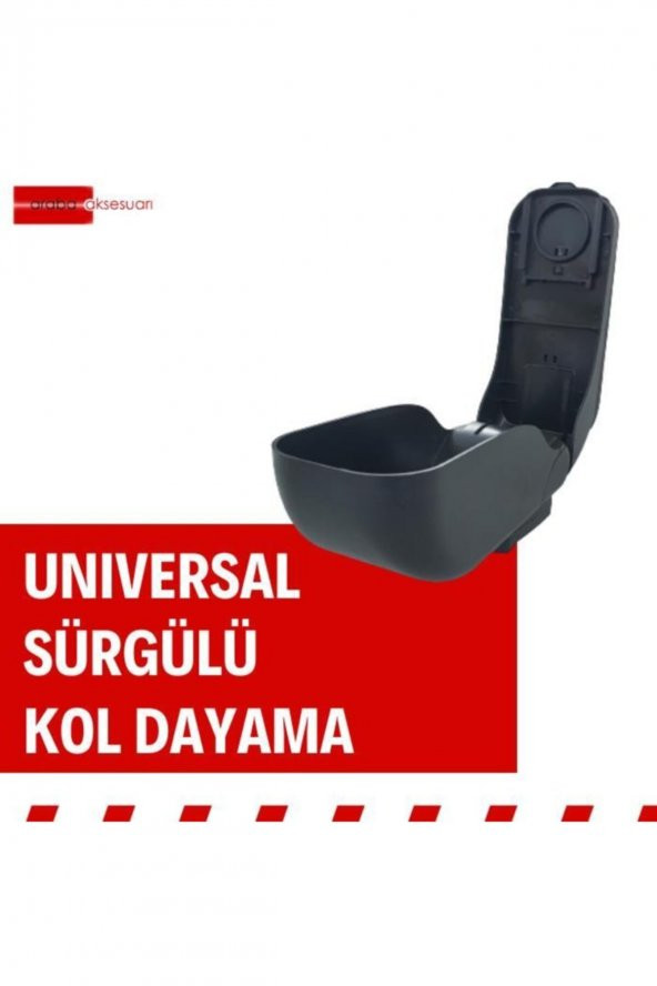 Kıngstar Her Araca Uygun Sürgülü Kolçak, Kol Dayama - 2