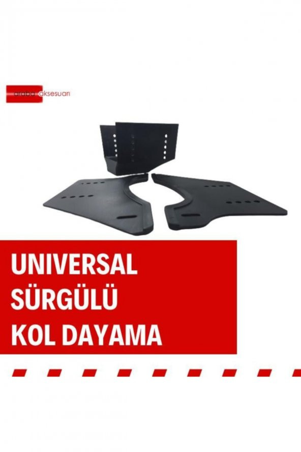 Kıngstar Her Araca Uygun Sürgülü Kolçak, Kol Dayama - 3