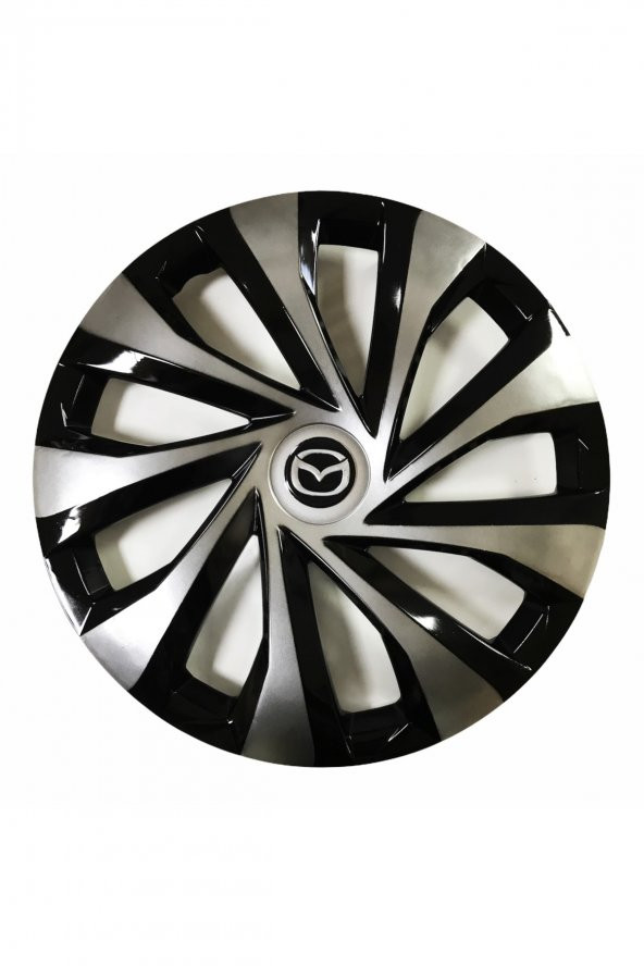 Mazda Mazda3 Uyumlu 14 Inç Piano Black Siyah Jant Kapağı 4 Adet ürün görseli 1