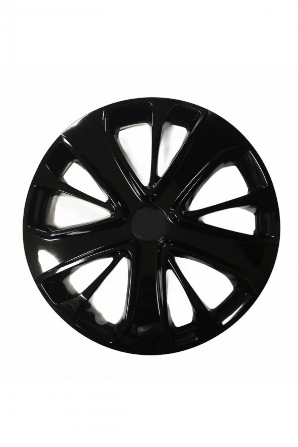 Audi Uyumlu 15 Inç Piano Black Siyah Jant Kapağı 4 Adet ürün görseli 1