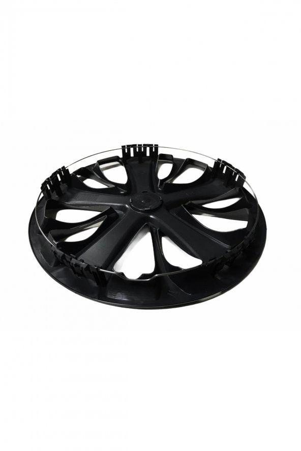 Rover Uyumlu 15 Inç Piano Black Siyah Jant Kapağı 4 Adet - 2