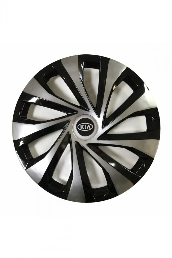 Kia Ceed Uyumlu 15 Inç Piano Black Siyah Jant Kapağı 4 Adet ürün görseli 1