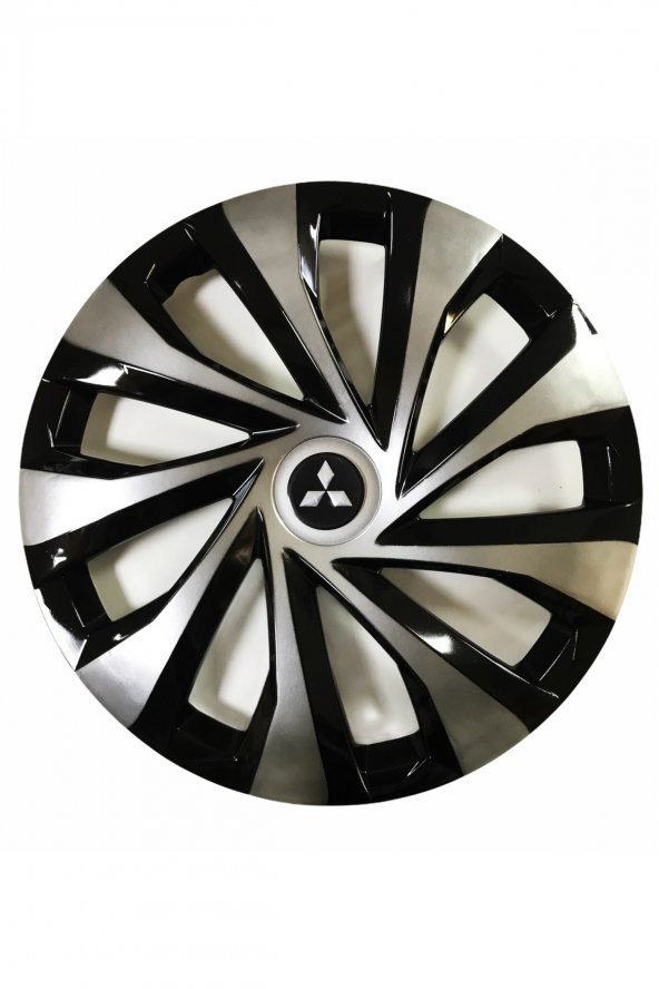 Mitsubishi Prestige Uyumlu 15 Inç Piano Black Siyah Jant Kapağı 4 Adet ürün görseli 1