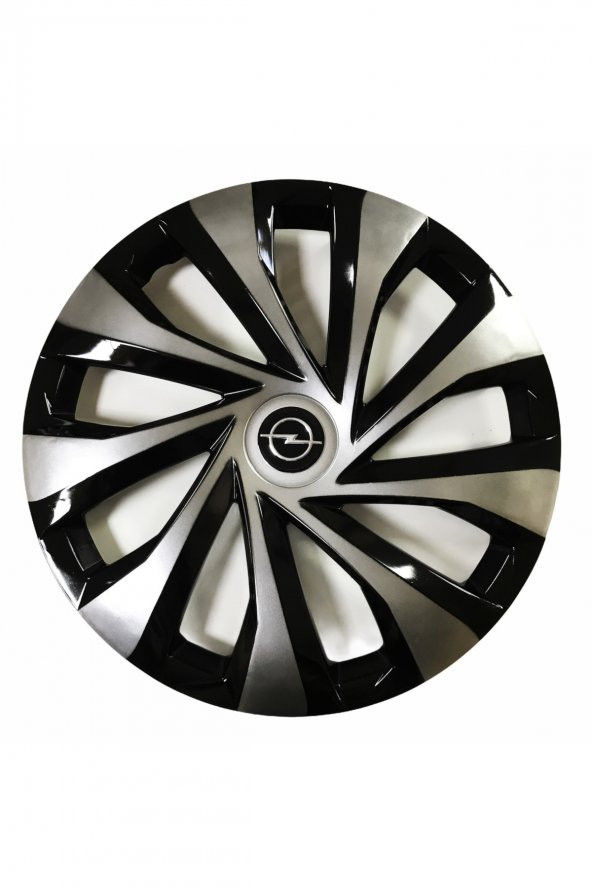 Opel Tigra Uyumlu 15 Inç Piano Black Siyah Jant Kapağı 4 Adet ürün görseli 1