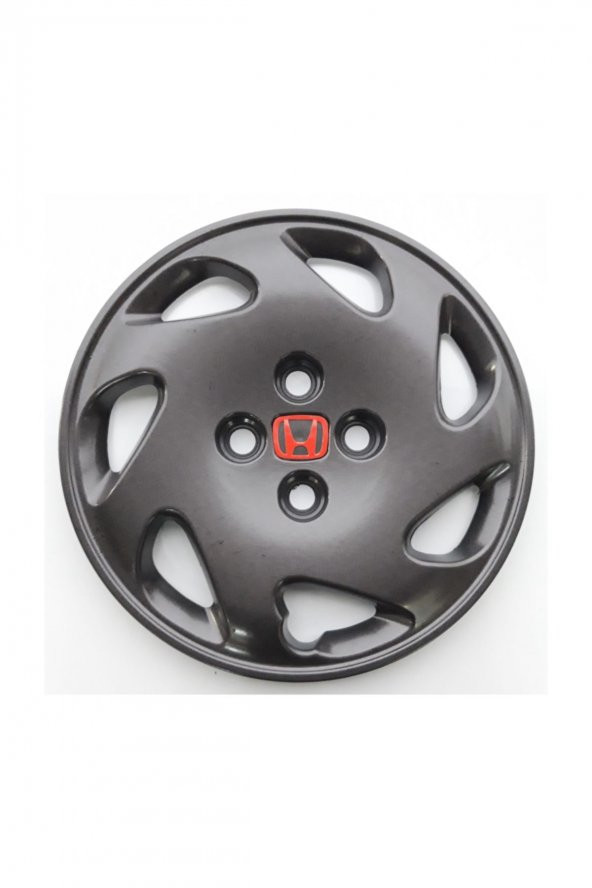 14 Inç Honda Rüzgar Gülü Jant Kapağı 4 Adet Çelik Jant Görünümlü Füme- Kırılmaz Esnek ürün görseli 1