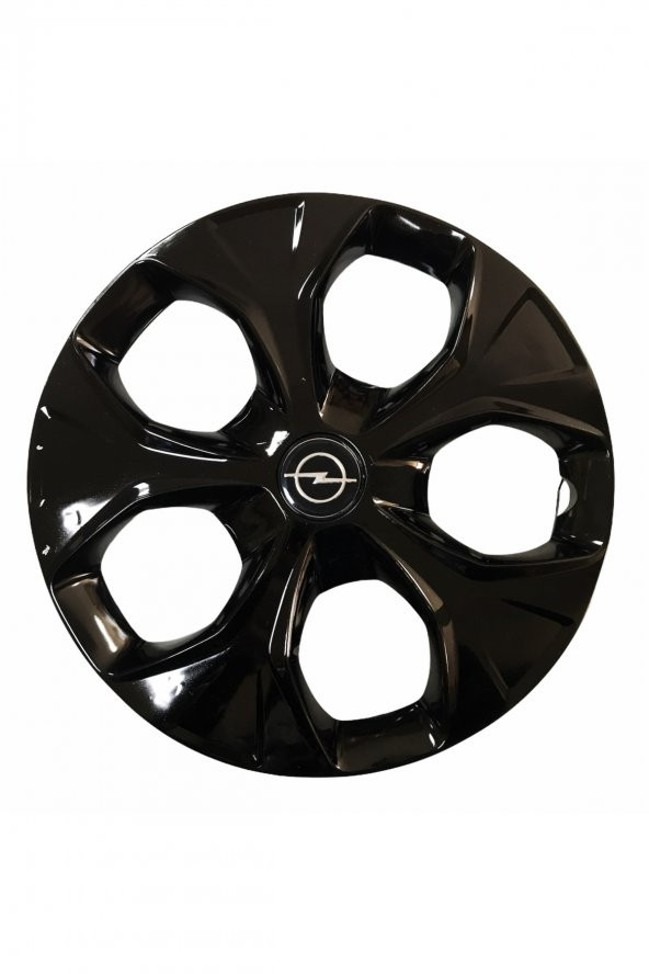 Opel Araçlarına Uyumlu 13 Inç Piano Black Siyah Jant Kapağı 4 Adet ürün görseli 1