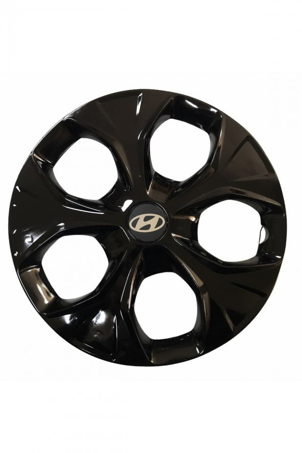 Hyundai Accent Uyumlu 14 Inç Piano Black Siyah Jant Kapağı 4 Adet ürün görseli 1
