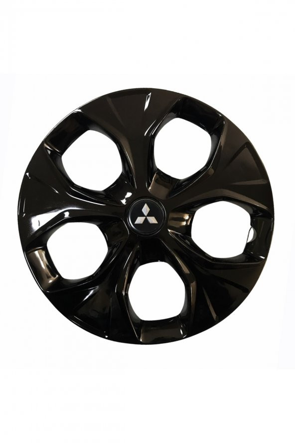 Mitsubishi Araçlarına Uyumlu 14 Inç Piano Black Siyah Jant Kapağı 4 Adet ürün görseli 1