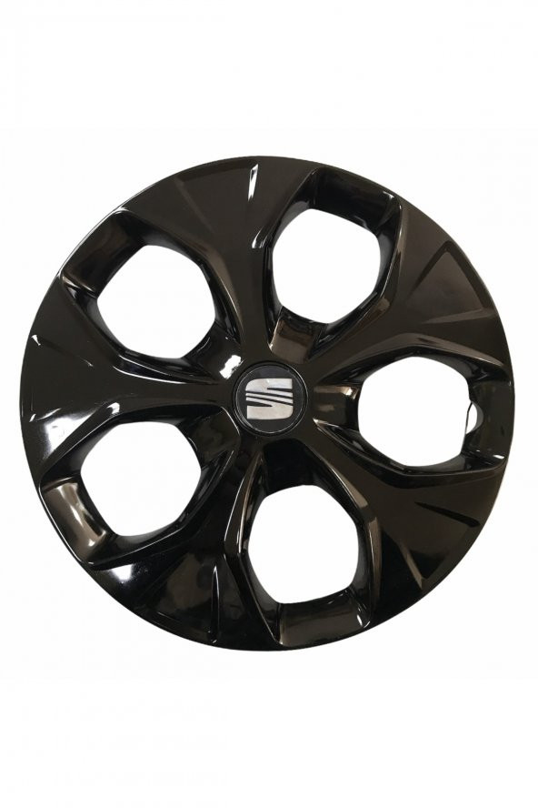 Seat Altea Uyumlu 15 Inç Piano Black Siyah Jant Kapağı 4 Adet ürün görseli 1