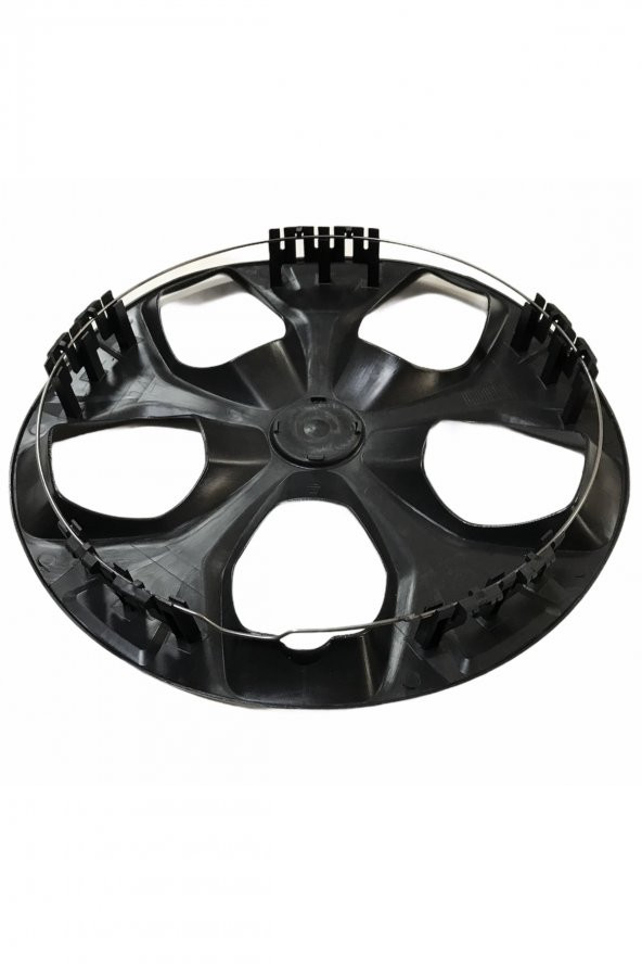 Alfa Romeo 146 Uyumlu 15 Inç Piano Black Siyah Jant Kapağı 4 Adet - Resim 3