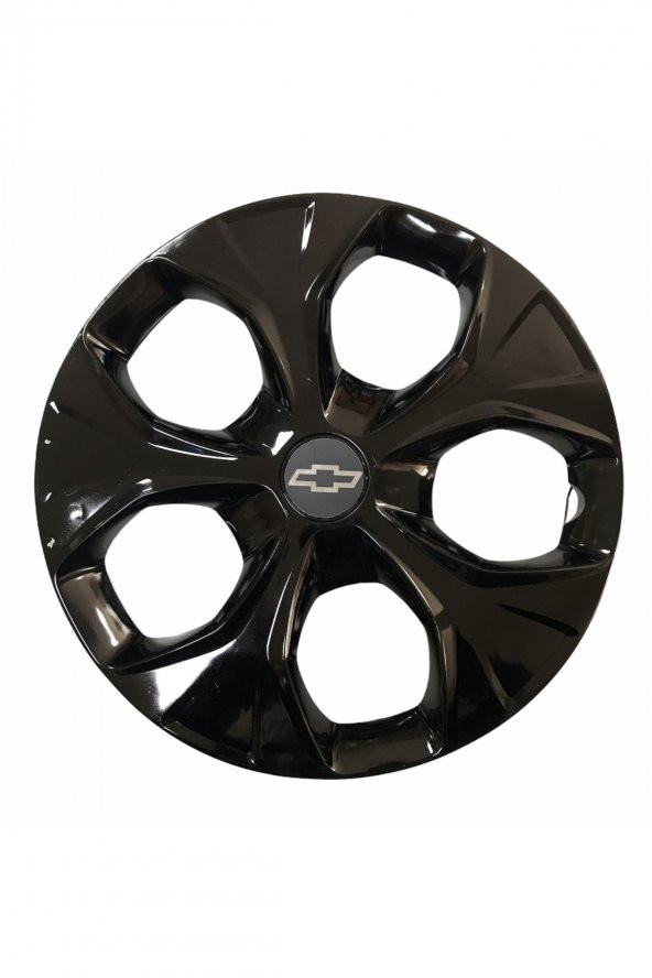 Chevrolet Spark Uyumlu 15 Inç Piano Black Siyah Jant Kapağı 4 Adet ürün görseli 1