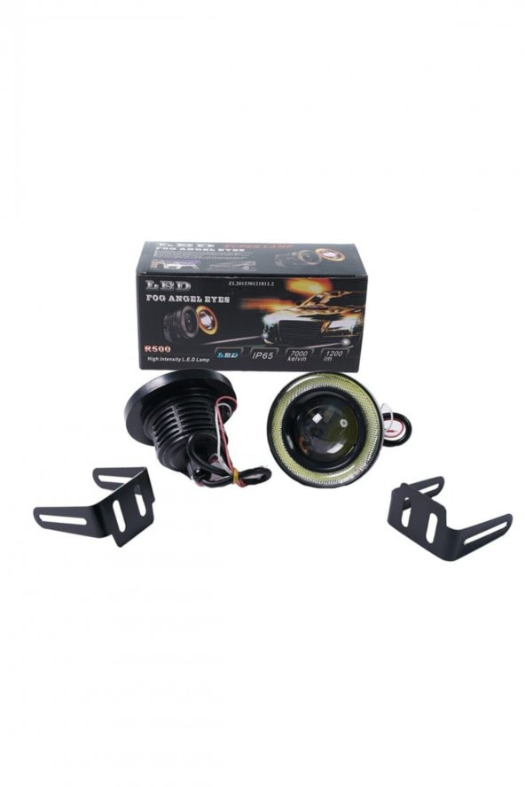 Ledli Mercekli Sis Farı 89mm Beyaz ürün görseli 1