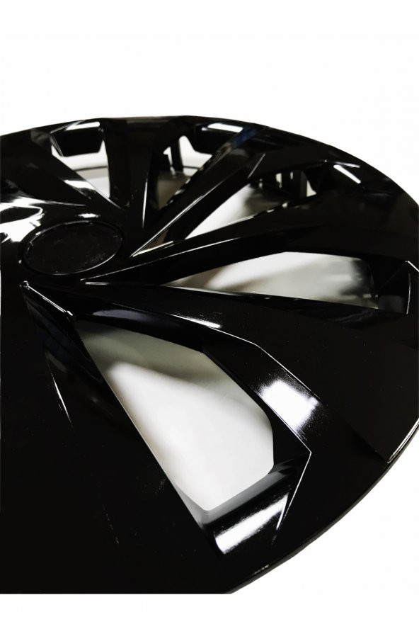 Seat İbiza Uyumlu 15 Inç Piano Black Siyah Jant Kapağı 4 Adet - 3