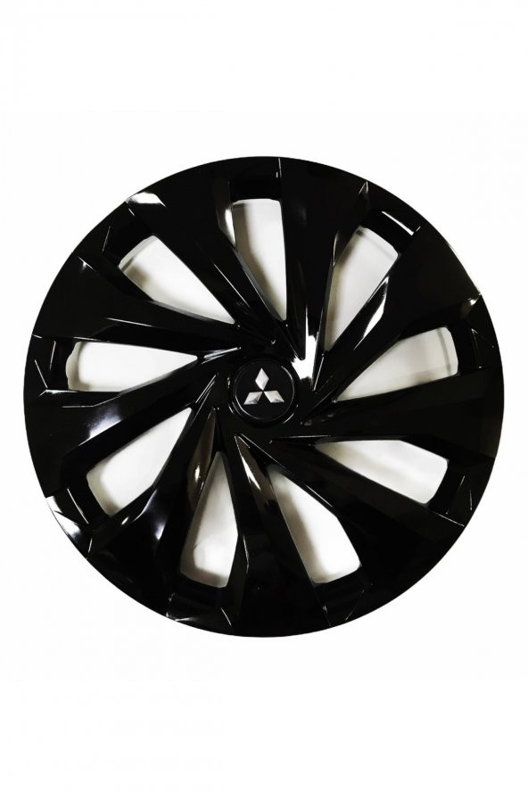 Mitsubishi Lancer Uyumlu 15 Inç Piano Black Siyah Jant Kapağı 4 Adet